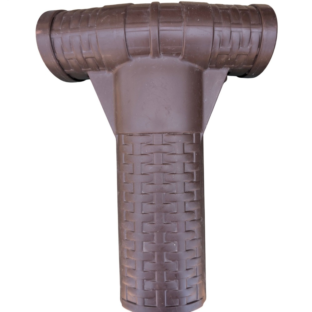 Coleman T-Joint Plastic Connector 22x52 Brown Basketweave Quick Connect